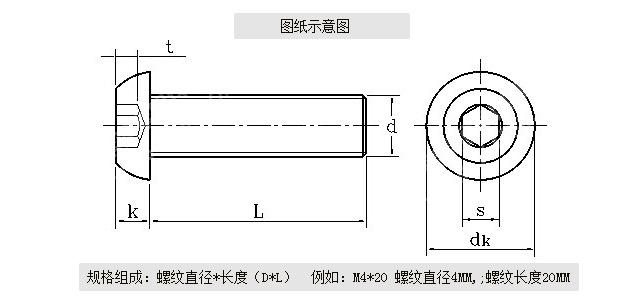 内六角螺丝