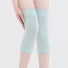 Joelheiras de Seda Japonesa para Homens e Mulheres, Proteção Térmica para Articulações, Antiderrapante, para Pernas Velhas Frias, Mangas de Joelho para Yoga e Ambientes com Ar Condicionado, Acima do Joelho