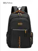 Mochila de laptop executiva transfronteiriça masculina de grande capacidade, bolsa de viagem, mochila escolar estudantil moderna, bolsa para o dia a dia