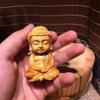 Adornos y Artesanías de Talla en Madera Añeja Thuja Taihang, Piezas de Mano, Pelota de Fitness Pixiu de Nogal
