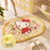 Alfombrilla de baño Pato Feliz - Alfombrilla de suelo absorbente de agua antideslizante para el hogar, Alfombra engrosada de secado rápido para puerta de baño, inodoro