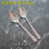 Cuchara para Sandía Acero Inoxidable Cuchara Pequeña Desechable Cuchara de Regalo Cuchara Comercial Empaquetada Individualmente Cuchara para Llevar Cuchara de Hierro