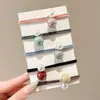 Ligas para el Cabello Lindas para Niñas 2026 Nuevo Estilo Bandas para el Cabello de Niñas Anillos Pequeños para el Cabello Bebé Alta Elasticidad Ligas que No Dañan el Cabello