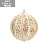 Polvo Pegajoso Bola de Navidad 8cm Árbol de Navidad Bola de Espuma Colgante Decoraciones Navideñas Adorno Pegajoso de Perla Bola Colgante Bola de Color