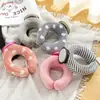 Bolsa de agua caliente para colgar en el cuello, bolsa de agua tibia recargable, bolsa de compresa caliente para el cuello, protector de cuello engrosado, almohada portátil para el cuello