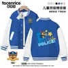 Ropa infantil de Paw Patrol Archie, chaqueta de béisbol para niños, prenda exterior de primavera, nuevo conjunto de primavera y otoño 2026