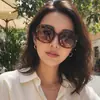 Gafas de Sol Retro de Marco Grande Versátiles Estilo Ins Europeo y Americano Protección Solar para Exteriores Moda Tendencia Gafas de Sol Transfronterizas
