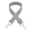 Nueva correa ancha de jacquard cruzado de 3.8 cm, correa larga gruesa para reducir la carga, correa de repuesto cruzada, accesorios para bolso de mujer