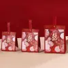 Caixa de doces de casamento portátil, caixa de doces chinesa para casamento e noivado, caixa de presente que acompanha o Advanced Sense, bolsa de doces por atacado