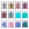 Amazon Explosões Gel Maquiagem Sequins Nail Art Sequins Set Glitter Pó Nail Art Jewelry Patch