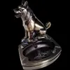 Uma geração de presentes artesanais ornamentos cinzeiro mais leve personalidade criativa chinês dragão modelo cinzeiro de metal atacado