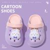 Chinelo Infantil Verão Menina Cabeça de Coelho Tridimensional Desenho Animado Fofo Sapatos EVA para Meninos