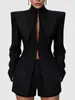 Traje de moda transfronterizo europeo y americano de alta gama, nuevo modelo de otoño 2026, blazer elegante y favorecedor para mujer