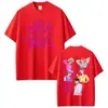 Camiseta Saja Boys de Película de Demon Slayer Kpop para Hombre y Mujer Camiseta de Algodón de Alta Calidad Moda Hip Hop Harajuku