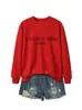 Prefiero Estar Leyendo Sudadera Casual y Elegante para Mujer Otoño/Invierno Amazon Wish Comercio Exterior Transfronterizo
