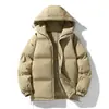 Chaqueta de Algodón Acolchada para Pareja Nueva Otoño e Invierno 2026, Estilo Coreano de Gama Alta con Capucha, Forro de Felpa, Engrosada, Impermeable y Resistente al Desgaste