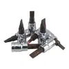 Cuadrado de 1/4 de pulgada 6.3 mm Dado para Destornillador Plano/Dado para Punta de Destornillador Plano/Cabeza de Destornillador Plano