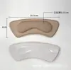 Zapatos de Tacón Alto con Pegatinas para Tacón, Zapatos Deportivos Termoencogibles, Engrosados y Ensanchados, Tallas Pequeñas de Zapatos Ajustables, Pegatinas Autoadhesivas de Media Talla Que No Se Caen