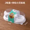 Caixa de embalagem Xue Meiniang 1 2 34 peças com bandeja de papel Pastel de Gema Flocos de Carne Bolos Pequenos Daifuku Bolas de Creme Tortas de Ovo Caixa de Embalagem