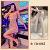 Lencería sexual Golden Night, pijama sexy sin espalda, camisón con tirantes, pasión, pecho pequeño, traje sexy, fino y sin tentaciones.