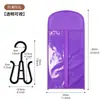 Bolsa de Almacenamiento para Peluca Seleccionada Cuidadosamente, Bolsa a Prueba de Polvo, Correa Larga con Percha, Tela No Tejida para Cosplay, Bolsa Transfronteriza con Cremallera para Peluca