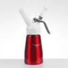 Batidor de Crema de Acero Inoxidable de 500ml Espumador de Leche Café Cold Brew Té con Leche Pistola Decoradora Espumador de Leche Comercial de Aluminio de 1L
