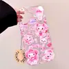 Pegatinas Populares Lindas de Gato Kt y Conejo Adecuadas para Funda de Teléfono Móvil Apple 16Promax Iphone15 Dibujos Animados 14 Femenina 13