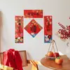 Coplas de Año Nuevo Festival de Primavera 2026 para el Año del Caballo, Nochevieja, Día de Año Nuevo, Inauguración de Casa, Pegatinas Pequeñas para Puerta, Feliz Año Nuevo, Caracteres de Fortuna, Pegatinas Decorativas