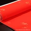 Cuatro pies seis pies Wanyanhong papel Xuan con motas doradas tamaño medio papel rojo brillante papel en blanco para recortar papel para coplas del Año Nuevo al por mayor