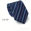Nueva Corbata 8cm Casual Negocios Boda Rayada Corbata de Hombre Fabricante Stock Listo Corbata al por Mayor