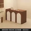 Mostrador de Caja de Tienda de Ropa, Mostrador de Barra Estilo Vintage Francés para Tienda de Ropa de Mujer, Mostrador Pequeño de Recepción para Salón de Uñas Salón de Belleza