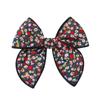 Horquilla de Cola de Milano de Tela de Algodón y Lino a Cuadros Estilo Academia Retro, Nuevo Accesorio para el Cabello Infantil de Muelle de Arco Europeo y Americano 4377