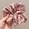 Goma para el pelo de alta gama estilo coreano para mujer, scrunchie con lazo de encaje, cuerda para moño de pelo linda, accesorio para el pelo versátil