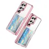 Capa de celular personalizada de acordo com o seu design, capa flip transparente 2 em 1 com porta-cartões, multifuncional, adequada para o telefone Samsung S26