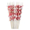 Brochetas pequeñas al por mayor para barbacoa de mercado nocturno, selección completa de brochetas calientes y frías, brochetas fritas, productos semiacabados, pollo Bobo y brochetas de cordero