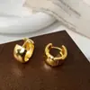 Colección de Pendientes Dorados de Estilo Coreano, Sencillos, Exquisitos, de Lujo Ligero, Gama Alta, Diseño de Nicho a la Moda, Pendientes Versátiles para el Trabajo y el Uso Diario