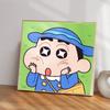 Paisaje de flores de dibujos animados, pintura al óleo digital, pintura decorativa para niños, pintura al óleo pintada a mano, pintura para colorear, pintura colgante, pintura al óleo para estudiantes WD