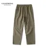 Calça outdoor anti-mosquito de secagem rápida com cintura elástica, formato de perna favorecedor, não volumosa, calça casual anti-mosquito de secagem rápida 11908