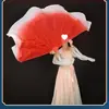 Nuevo Ventilador, Ventilador Cartilaginoso, Miles de Luces y Miles de Colores, Gran Apertura Especial para Danza Espina de Pez Accesorios para Danza con Ventilador Suave