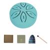 Mini Tambor de Lengua de Acero de Bolsillo de 3 Pulgadas y 6 Tonos con Sonidos Curativos para Principiantes, Instrumento de Percusión Infantil, Bestseller Transfronterizo