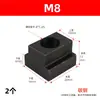 Tuerca en T de Acero 45 Corredera para Ranura Trapezoidal Bloque en T M6M8M10M12M16M20M24M30