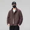 Chaqueta de trabajo holgada para hombre de primavera y otoño, elegante y versátil, resistente a las arrugas, adecuada para hombres jóvenes y de mediana edad, ropa para exteriores, estilo casual de papá
