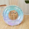Nuevo anillo de natación inflable para niños con lentejuelas brillantes de cielo estrellado, anillo de natación inflable con lentejuelas rojas para axilas, venta al por mayor