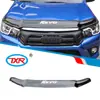 Tixinrui é Adequado para Toyota Hilux com Saídas de Ar, Preto Fosco Pedra de Areia Bloqueio Protetor Acessórios Decorativos para Caminhonete Off-Road