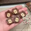 Pau-rosa Esculpido Gato Giratório Gato da Sorte Espátula Giratória Pode Ser Girado com Contas Acessórios para Joias DIY Pulseira Colar