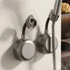 Soporte de ventosa para ducha, soporte para cabezal de ducha de baño sin taladro, fijador de base universal móvil para ducha