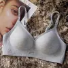Bestseller 5517 Sujetador de Gel Suave Sin Costuras con Soporte Inalámbrico para Mujer, Espalda Hermosa, Copa Fija, Busto Pequeño, Push-Up