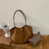 Bolsa de Mão Grande Capacidade Transfronteiriça Feminina 2026 Nova Moda Retro Bolsa de Ombro Único Meilade Bolsa Tote para o Trabalho