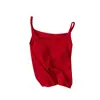GOODFA2026 Otoño/Invierno Felpa Térmica Engrosada Camisola Cálida con Almohadillas en el Pecho Sin Costuras Elegante Camisola de Cuello Cuadrado con Almohadillas en el Pecho Chaleco