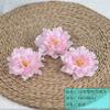 Flor artificial para casamento, flor de seda artesanal, corpete de parede, cocar, flor decorativa, hibisco, peônia, cabeça de flor